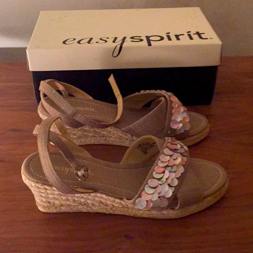 Strappy Wedge Sandal